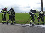 Prio 1 Brand Wegvervoer Auto Trekwei Driezum